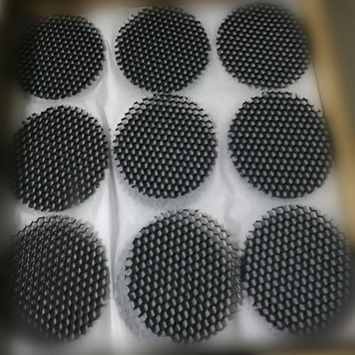Schwarz Aluminium-Waben-Lamellen